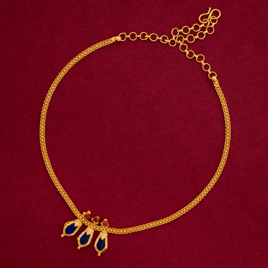 gold plated necklace