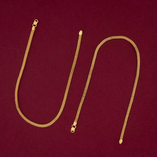 gold plated anklet