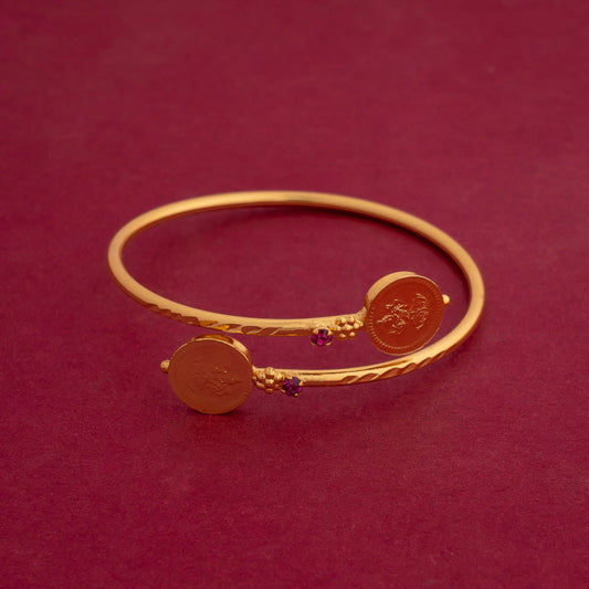 COIN ADJ BANGLE B71 NAYAGOLD MERAGOLD