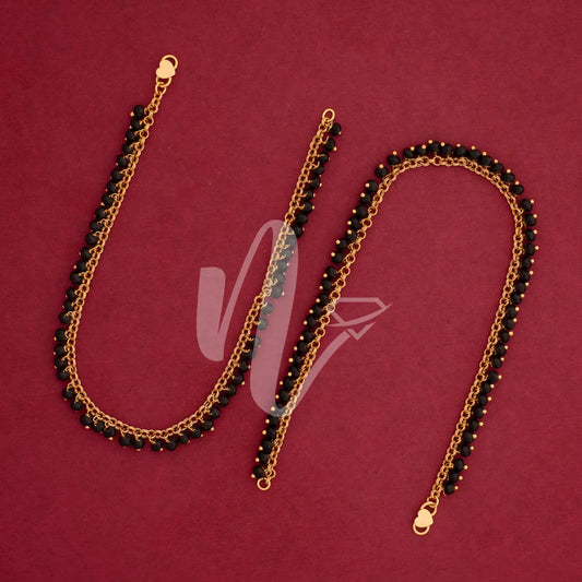 gold plated anklet