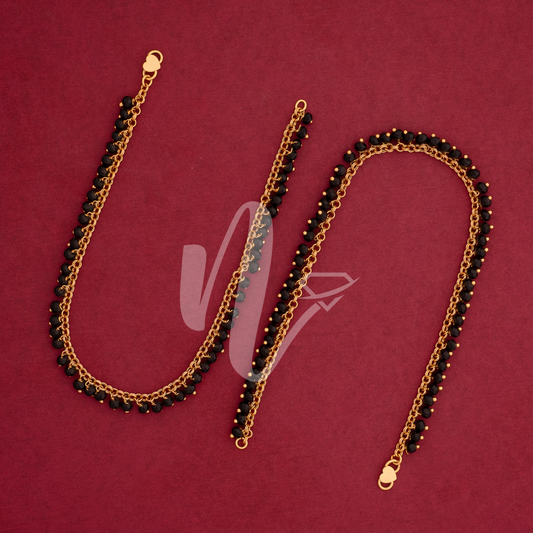 gold plated anklet