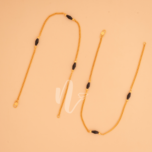 gold plated anklet