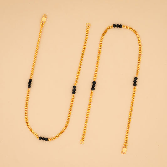 gold plated anklet
