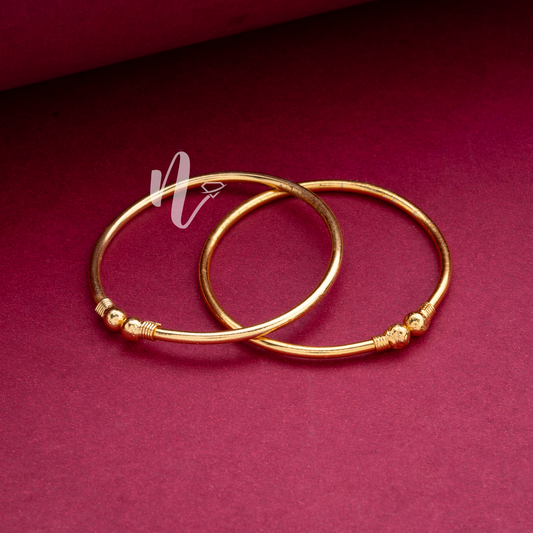 gold plated bangles kids