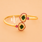 ADJUSTABLE BANGLE PALAKKA STONE B85 R