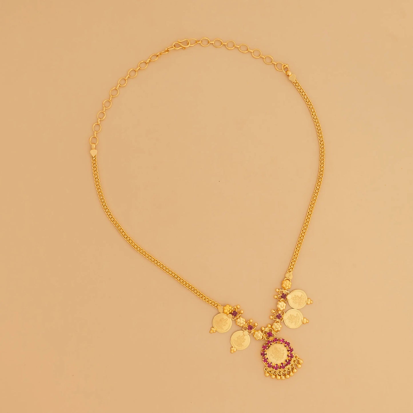 COIN  LAKSHMI NECKLACE