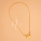 gold plated chain pendant