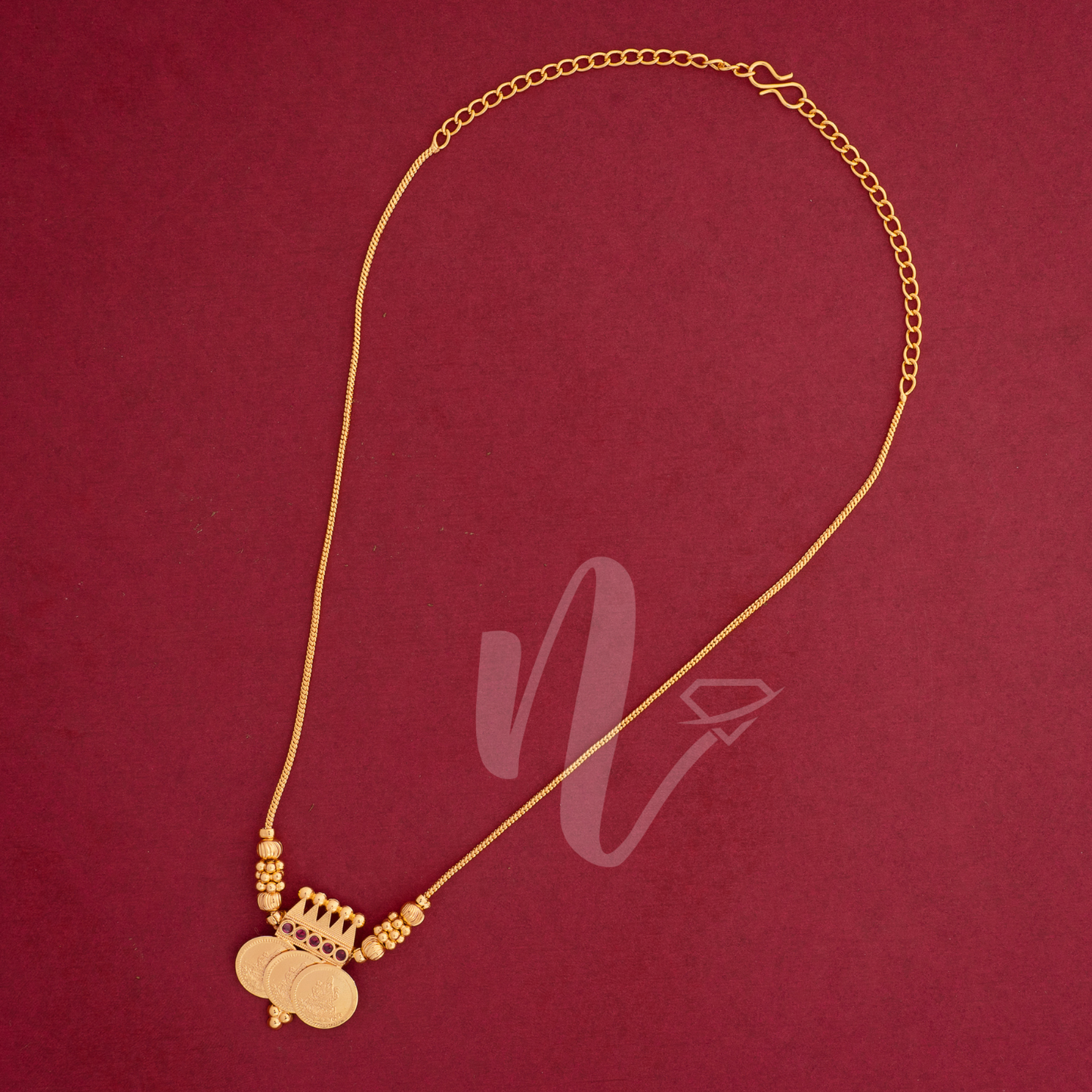 gold plated chain pendant