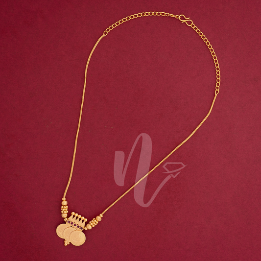 gold plated chain pendant