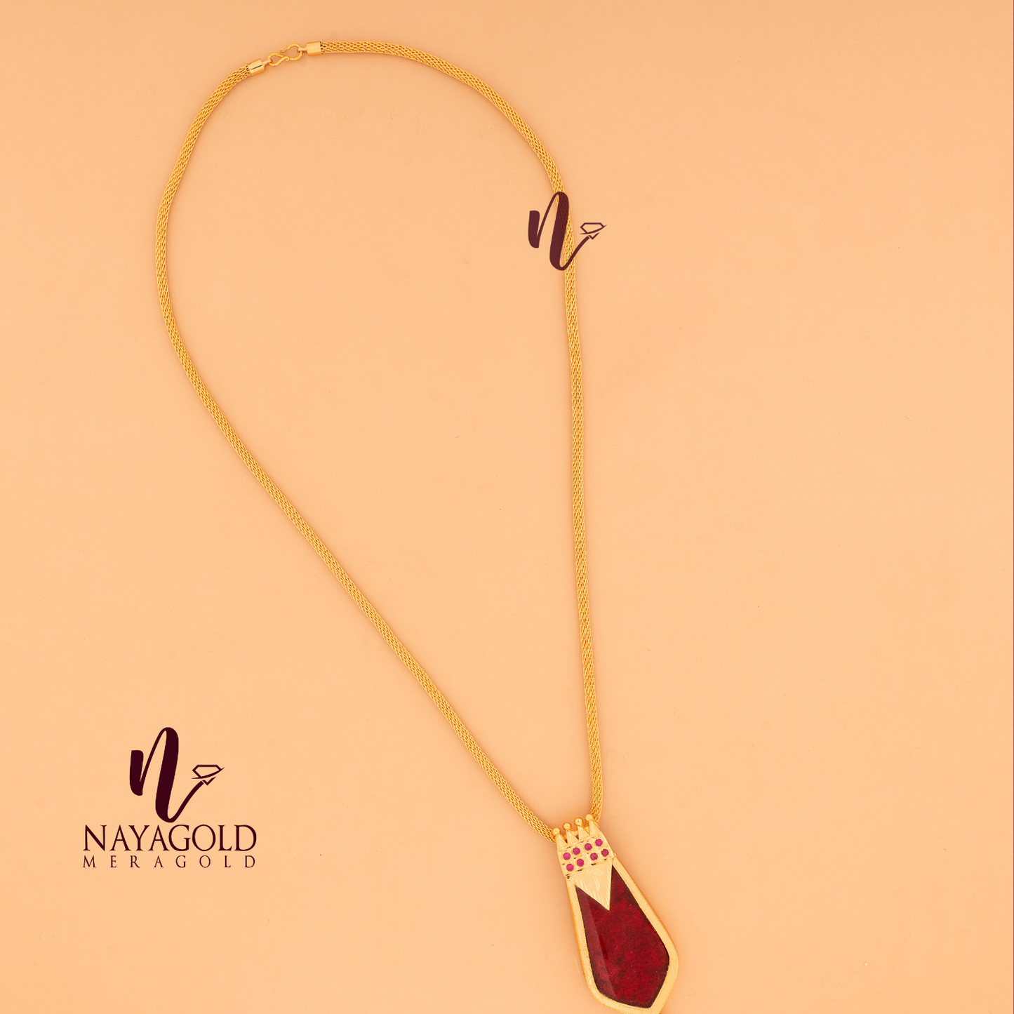 NAGAPADAM CHAIN PENDENT CP13 R