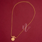 gold plated  chain pendant