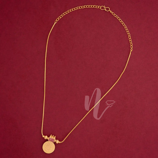 gold plated chain pendant