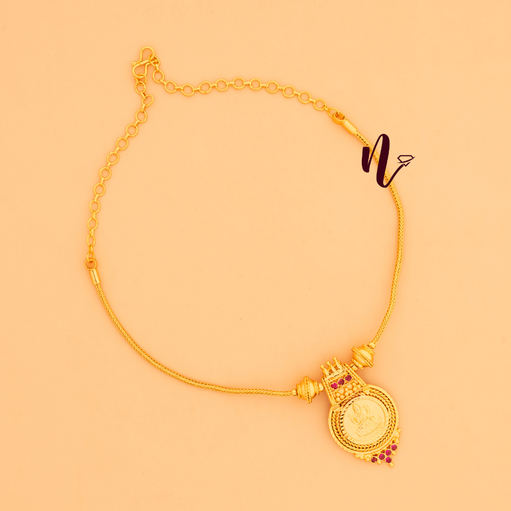 gold plated necklace