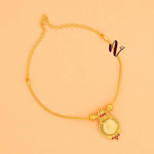 gold plated necklace