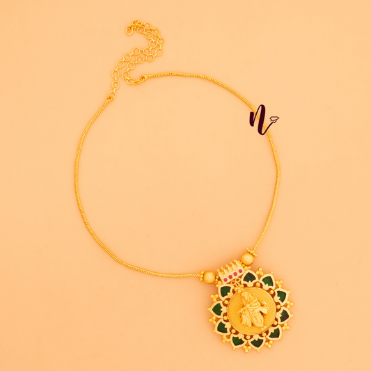 gold plated necklace