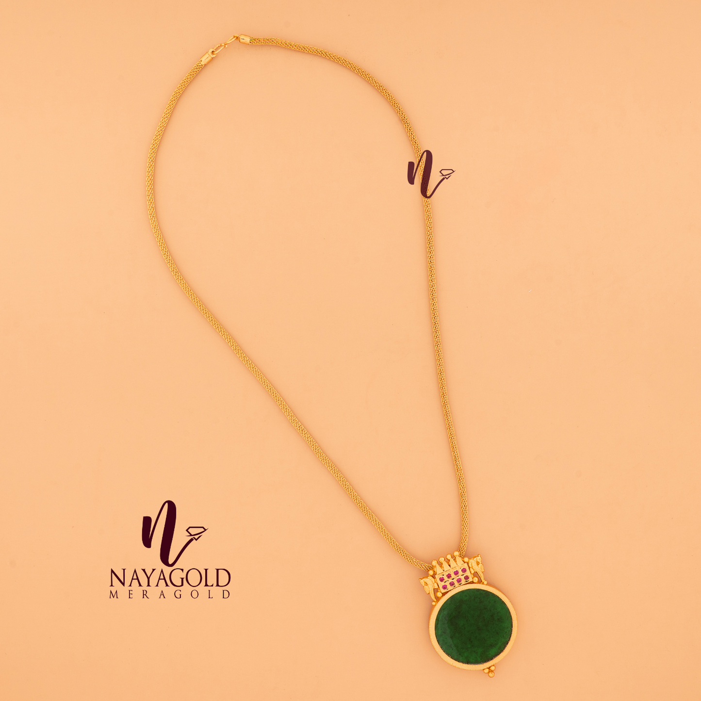 ROUND CHAIN PENDENT CP19 G