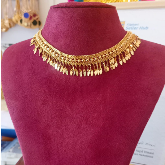 ELAKKATHALI DOUBLE LAYER NECKLACE 