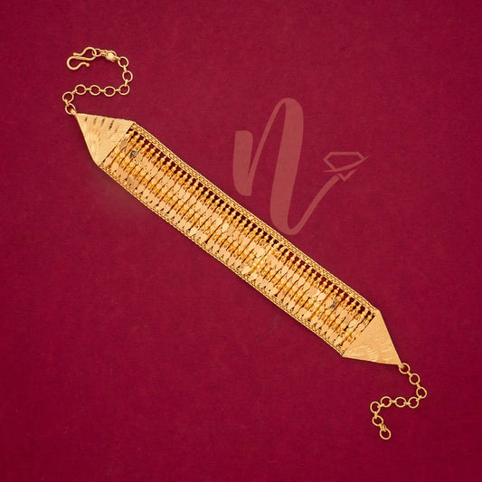 GOLD PLATED 2 LAYER ELAKKA THALI NECKLACE