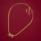 GOLD PLATED 3 KATTA MANGO NECKLACE