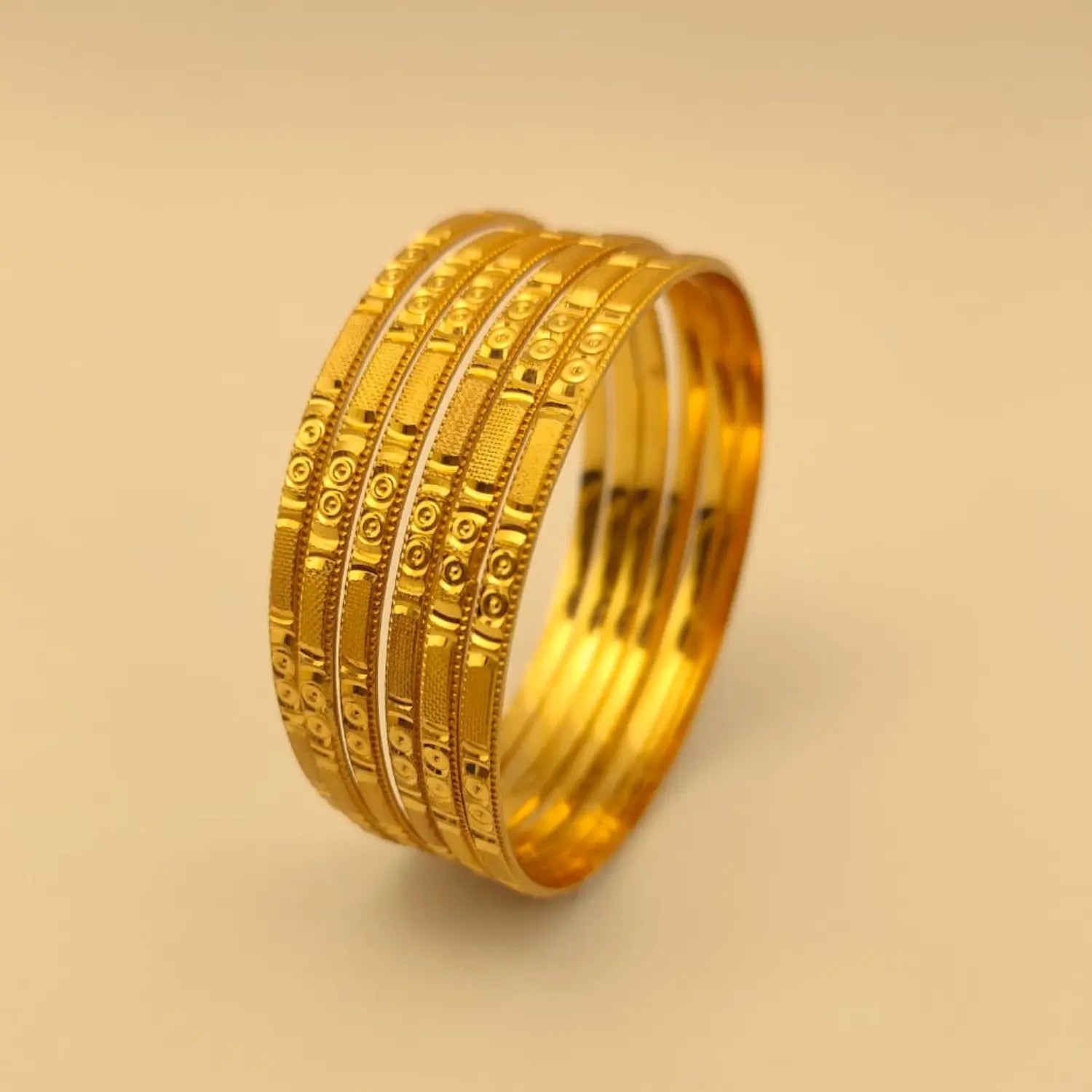 GOLD PLATED BANGLES 