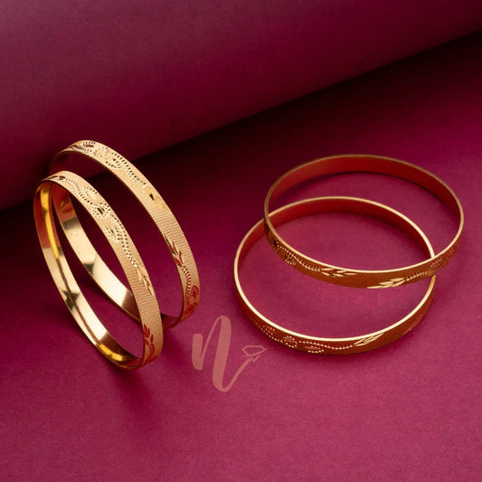 GOLD PLATED BANGLE SET