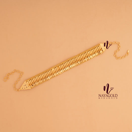  GOLD PLATED ELAKKATHALI NECKLACE