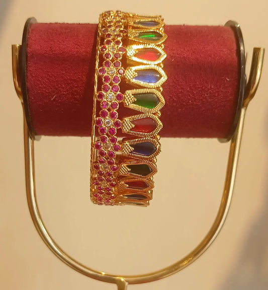GOLD PLATED FLOWER NAGAPADAM MULTY