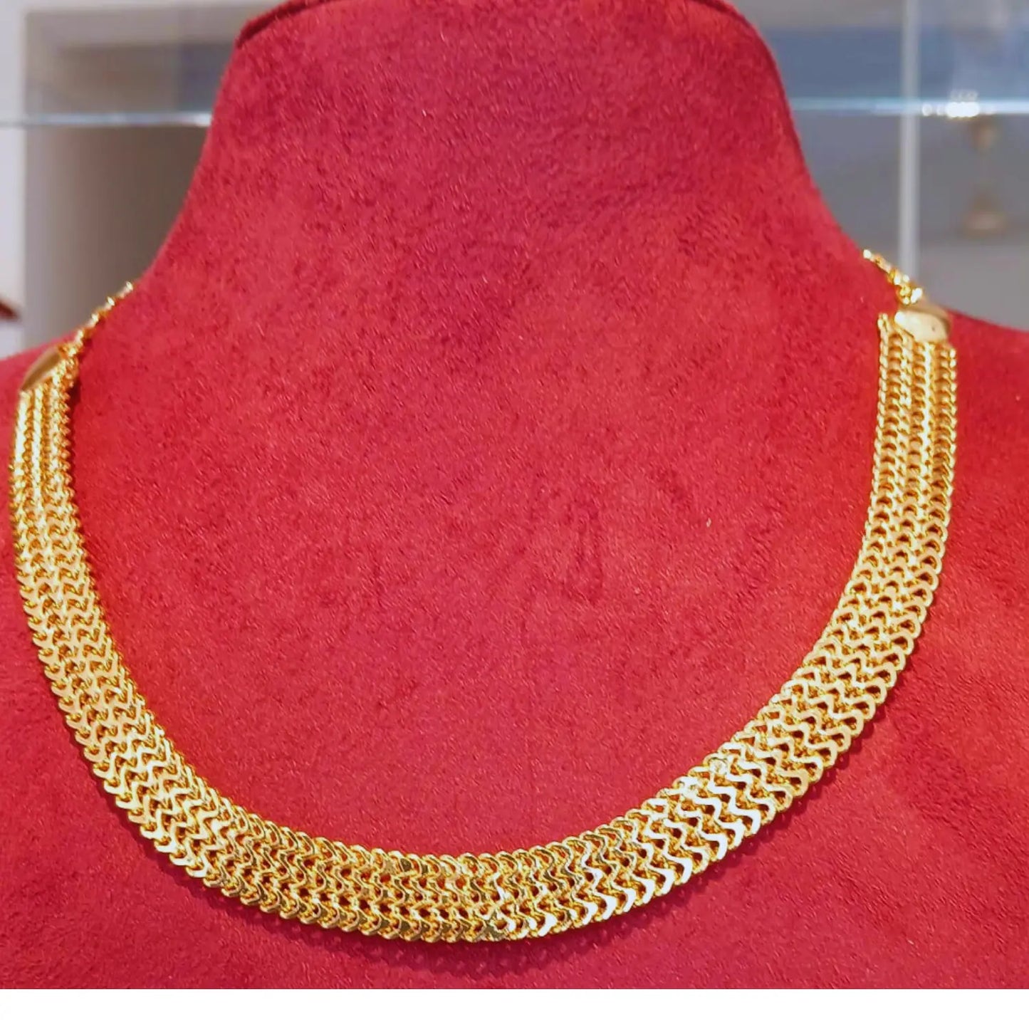 GOLD PLATED KASAVU MALA 