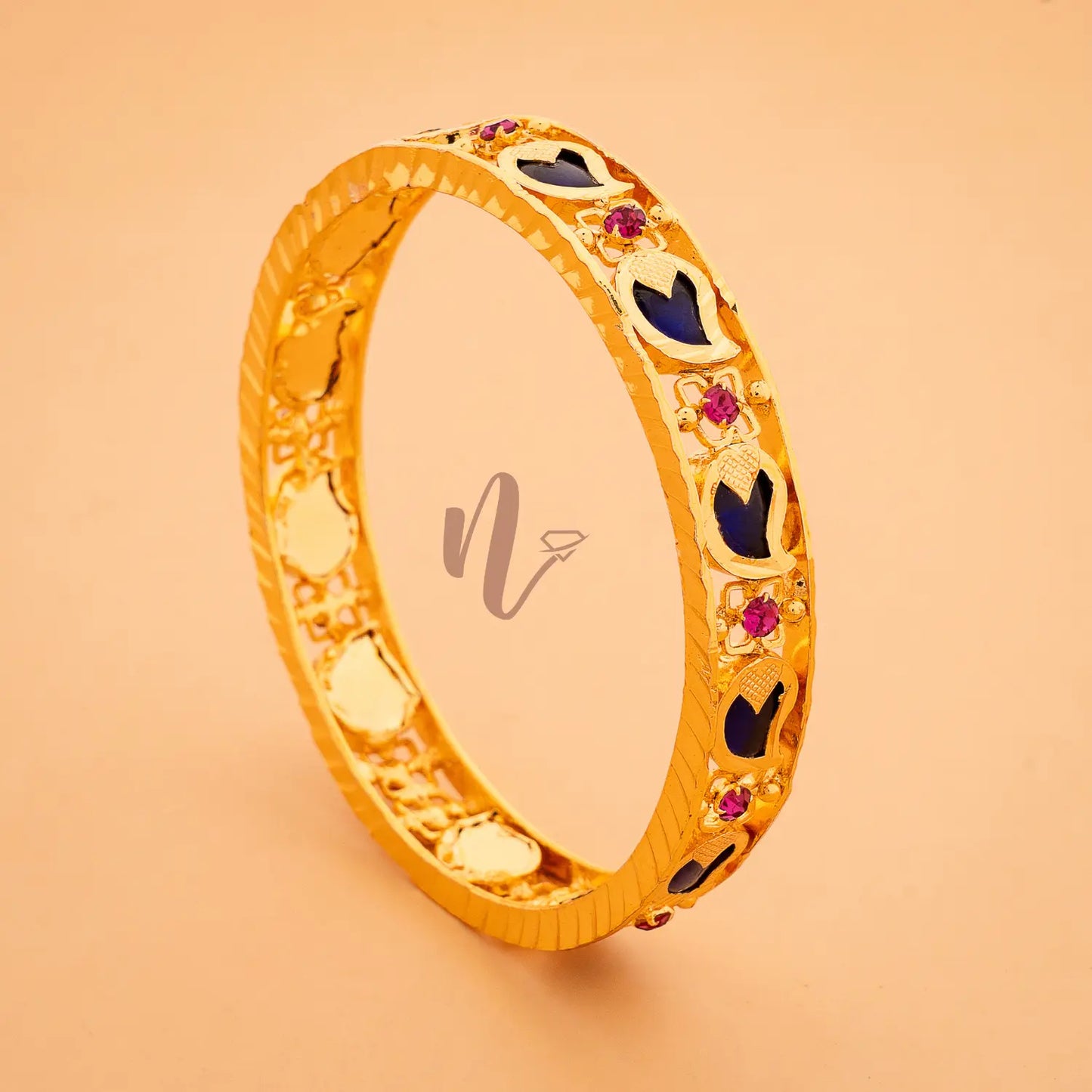 gold plated bangale