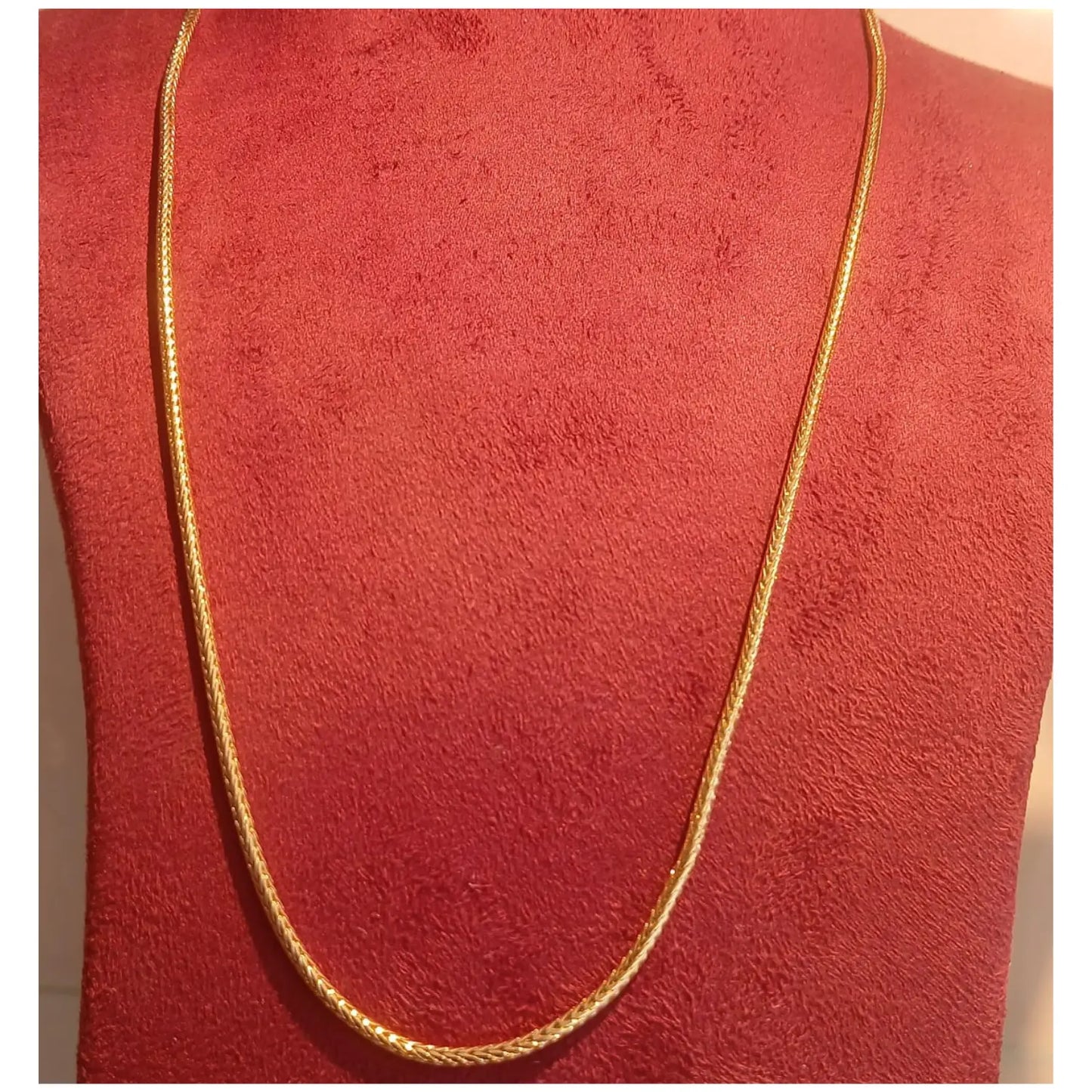 GOLD PLATED  KERALA TYPE CHAIN