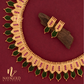 GOLD PLATED NAGAPADM NECLACE WITH STUD