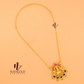GOLD PLATED PALAKKA KATHAKALI CHAIN PENDENT
