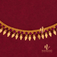 GOLD PLATED PINK STONE URVASHI ELAKKA THALI
