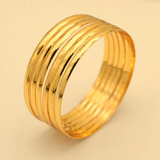 GOLD PLATED PLAIN BANGLE