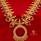 GOLD_PLATED_RED_COLOUR_BUTTERFLY_NECKLACE