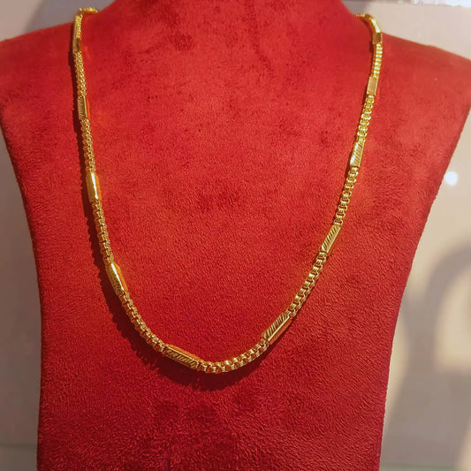 GOLD PLATED SAVITHAM KATTA CHAIN 