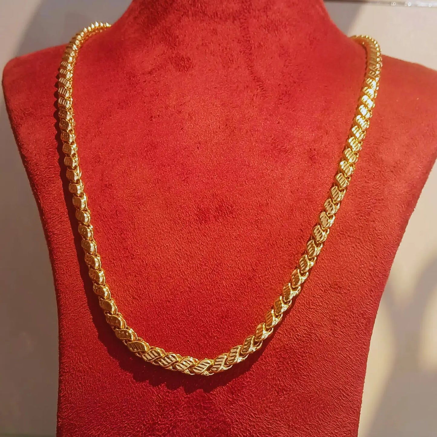 GOLD PLATED S MODEL  CHAIN