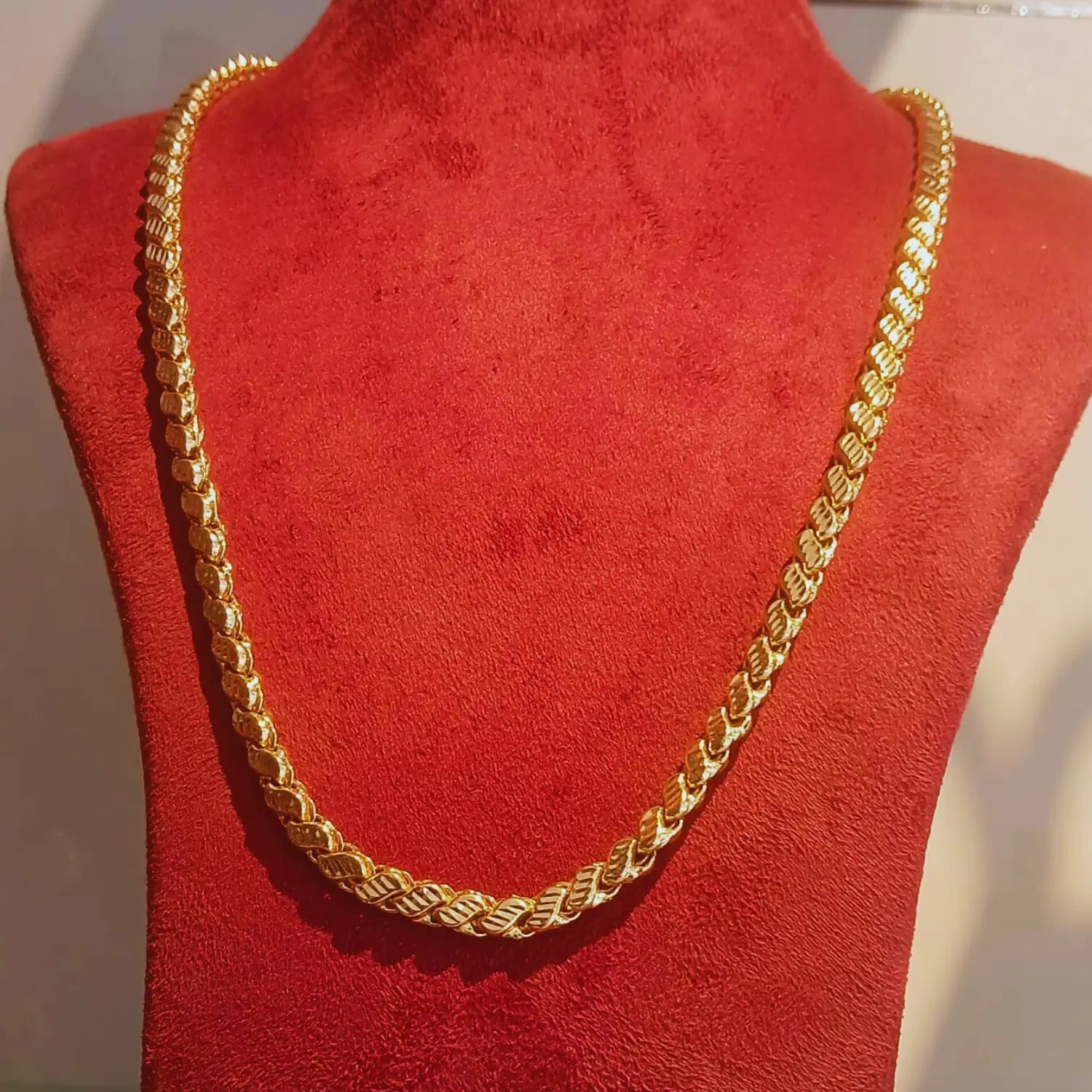 GOLD PLATED S MODEL  CHAIN