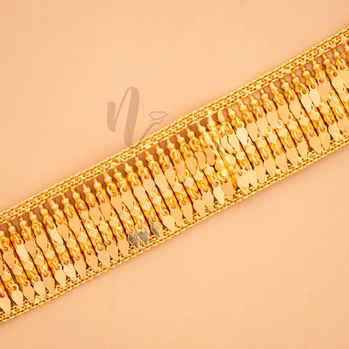 GOLD PLATED TRADITIONAL  MODEL 2 LAYER ELAKKA THALI 