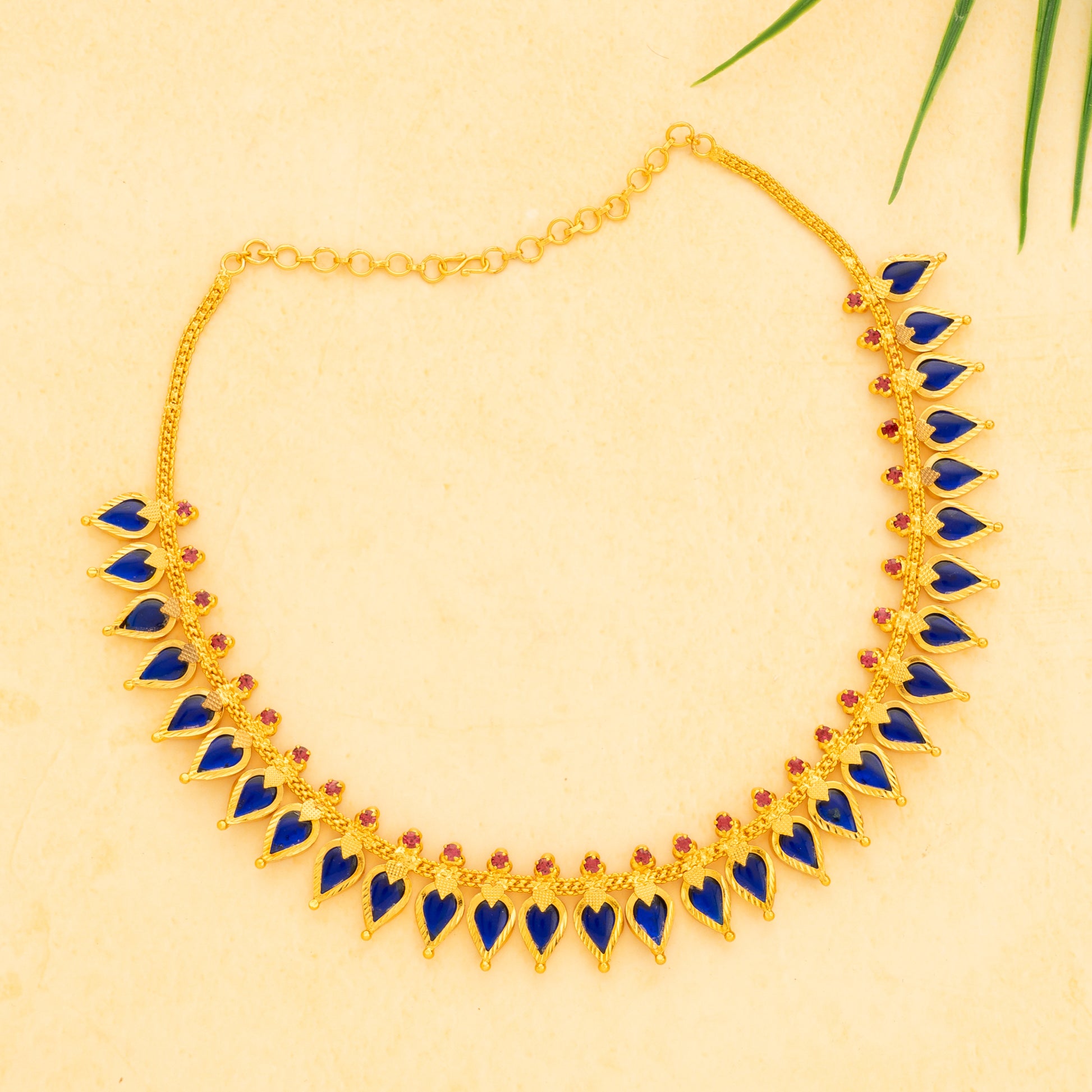 gold plated necklace
