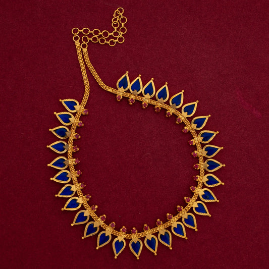 GOPI 30 PETELS NECKLACE N 45 B NAYAGOLD MERAGOLD