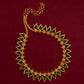 GOPI NECKLACE 30 KATTA GREEN G45G