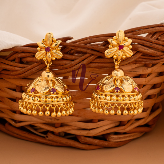 GOLD PLATED JHUMUKA