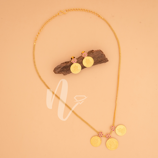 gold plated  necklace