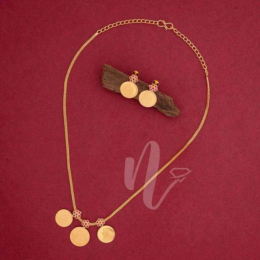 gold plated  necklace