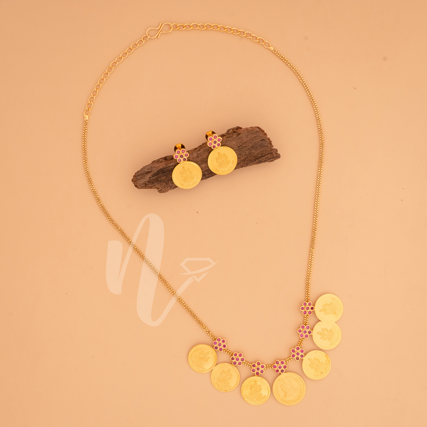 gold plated  necklace