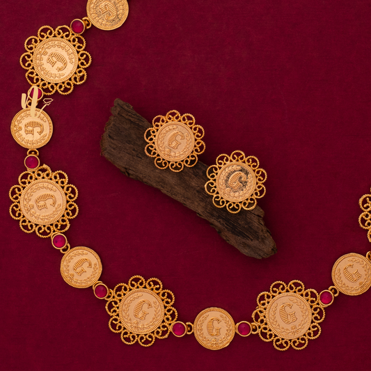 COIN  CHOCKER WITH STUD JS44