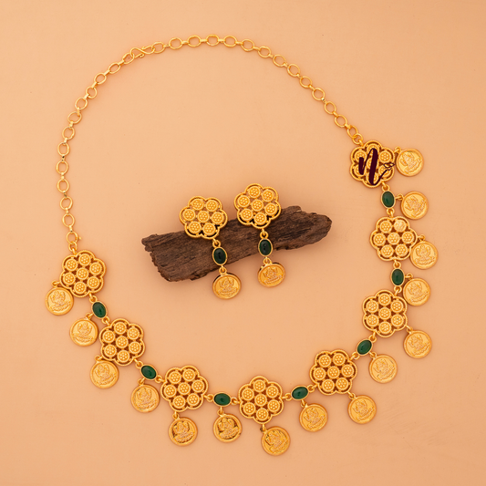 JEWELLERY SET JS70GREEN
