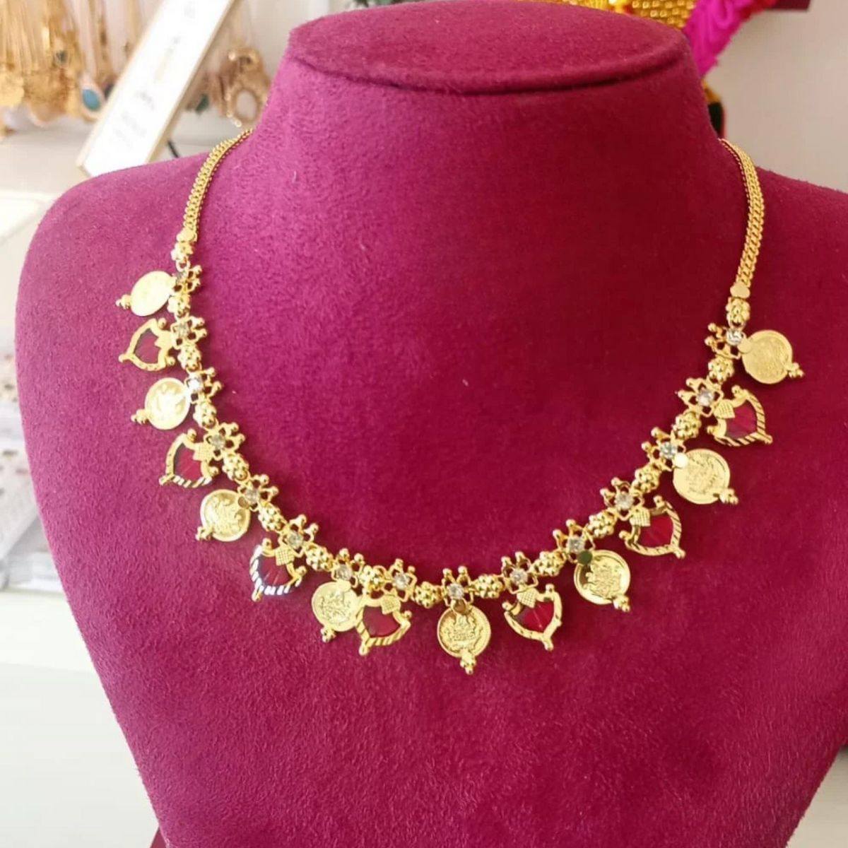KERALA MODEL COIN PALAKKA NECKLACE 