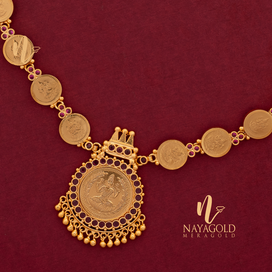  KERALA TRADITIONAL COIN NECKLACE